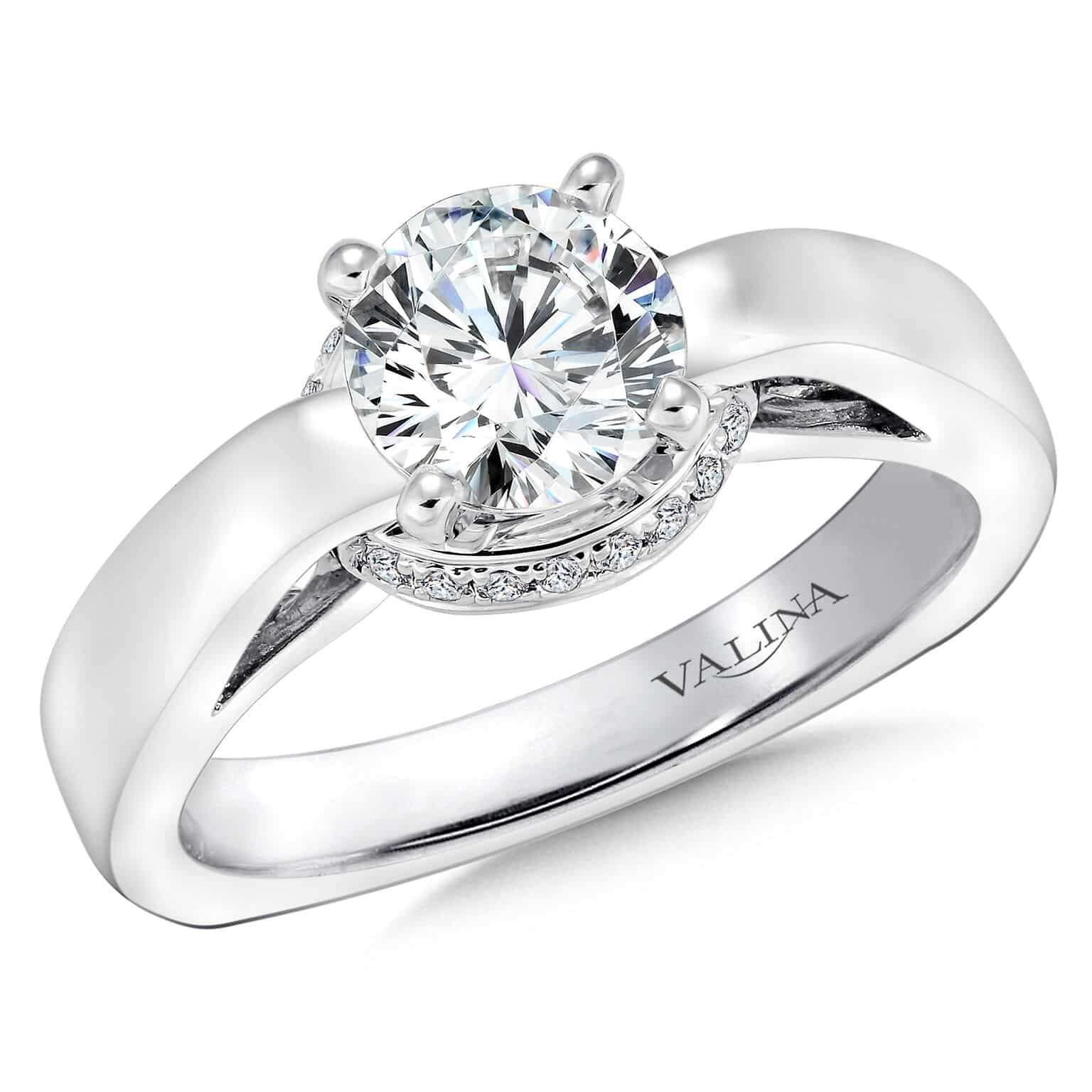 18k Rose Gold Custom Black Diamond Halo Engagement Ring #102814 - Seattle  Bellevue | Joseph Jewelry