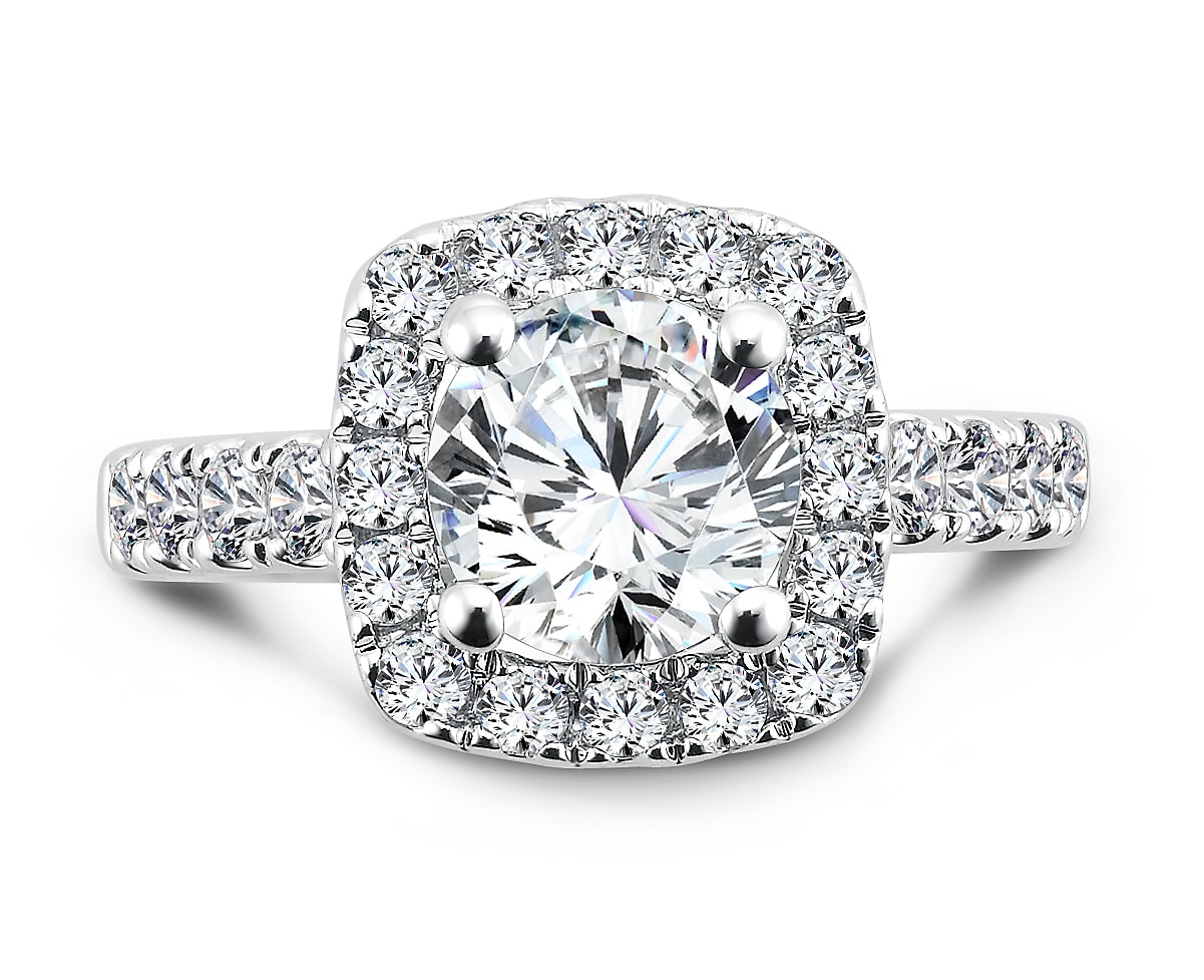 Intrekking een miljard landen Wholesale Halo Diamond Engagement Rings Dallas | Shira Diamonds